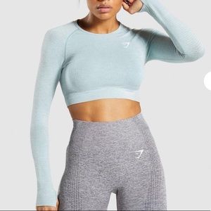 BRAND NEW WITH TAGS GYMSHARK LONG SLEEVE TOP
